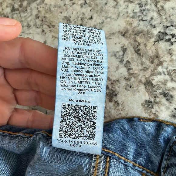 Free People Style Wide Leg Denim Jeans Lightweight High Waist Boho 30x29 - Picture 4 of 8